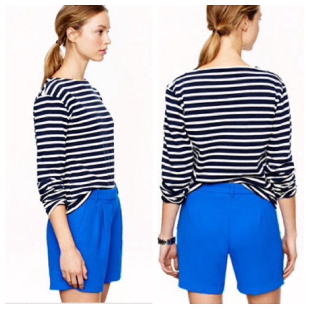 J. Crew Pleated Crepe Short - Picture 3 of 13